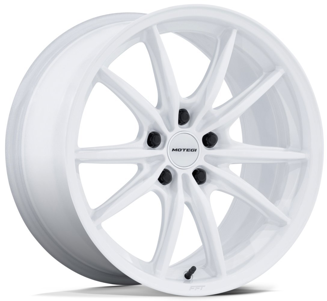17x9.5 motegi mr162 gloss white 5x4.5/114.3 35mm Wheels | Element