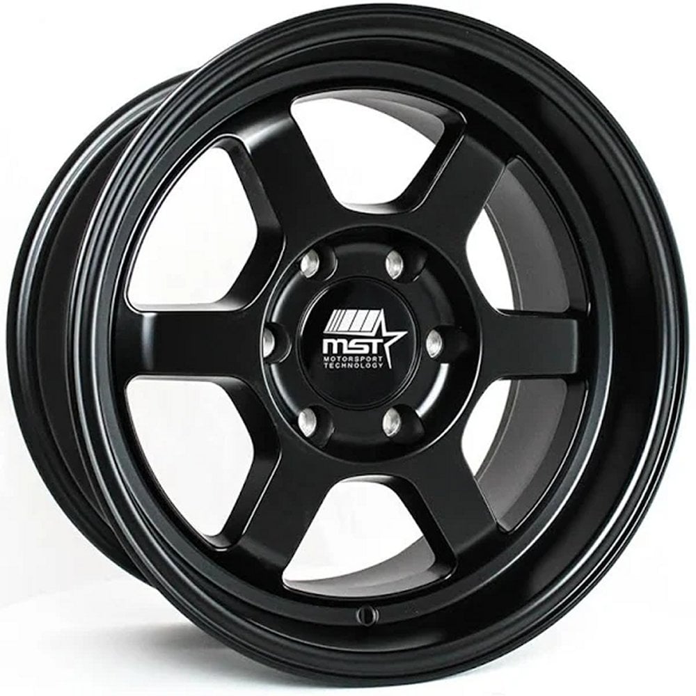 16x8 mst time attack gloss black 4x100 20mm Wheels | Element Wheels