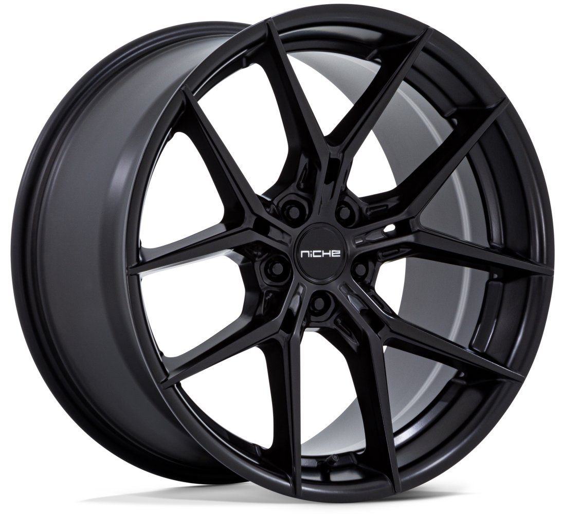 19x8.5 niche prodigy 5 matte black nc279 5x112 35mm Wheels