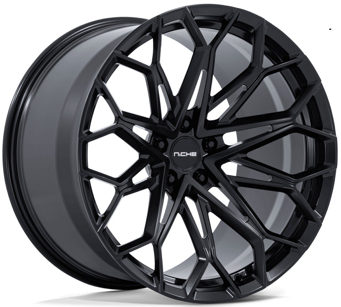 20x12 niche manta matte black nc600 5x120.7/4.75 30mm Wheels