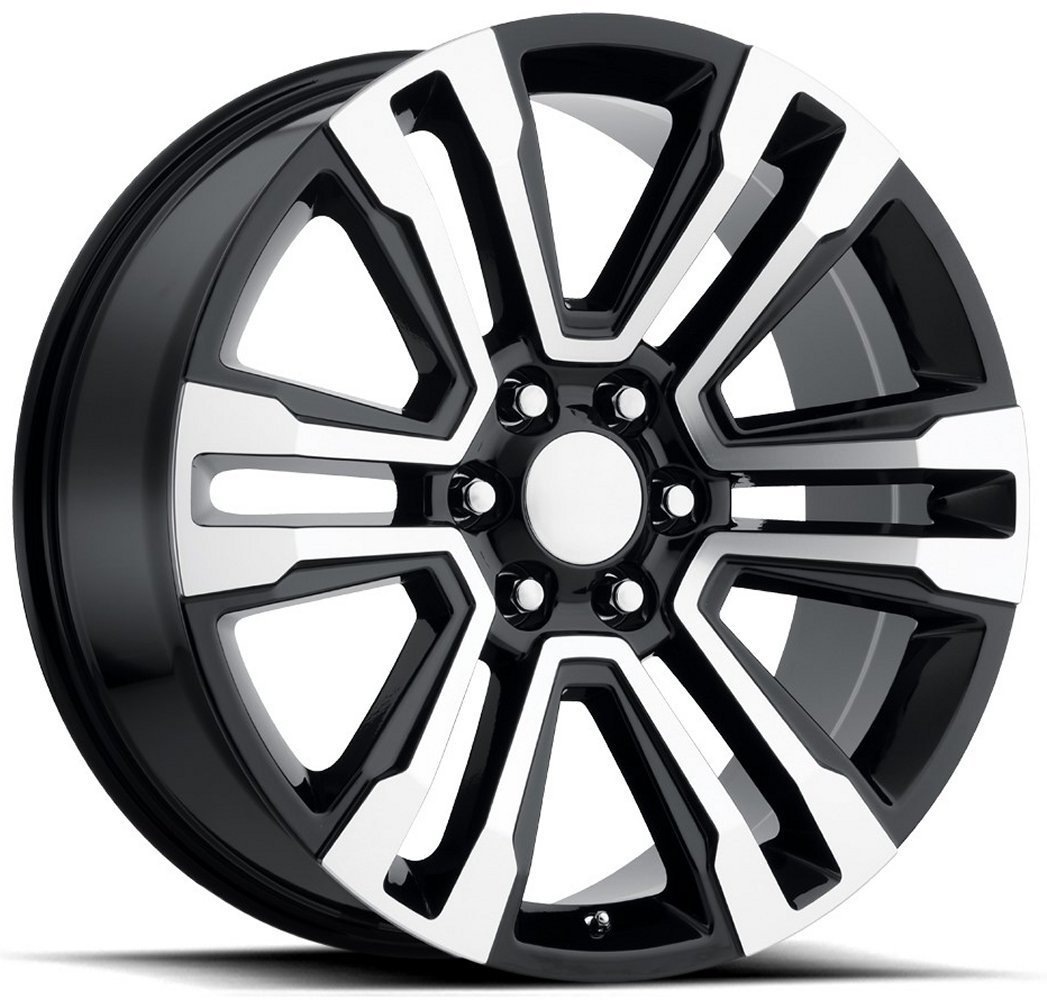 Performance Replicas PR182 Gloss Black Machined Wheels | Element