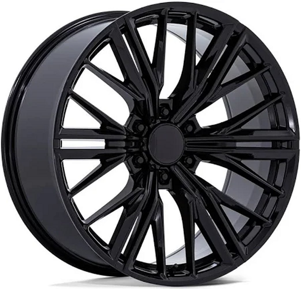 RMP 17×7J 5- PDC114.3 50 2本① 22x9.5 performance replicas pr227 gloss black polished 6x5.5/139.7