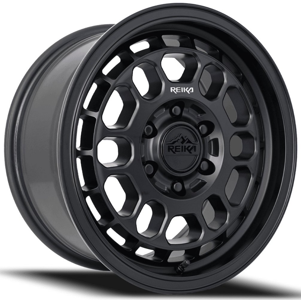 17x8 reika r35v rambler 2500 satin black (flow formed) 5x130 35mm