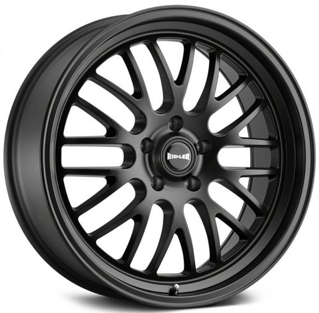 Ridler 607 Matte Black Wheels | Element Wheels