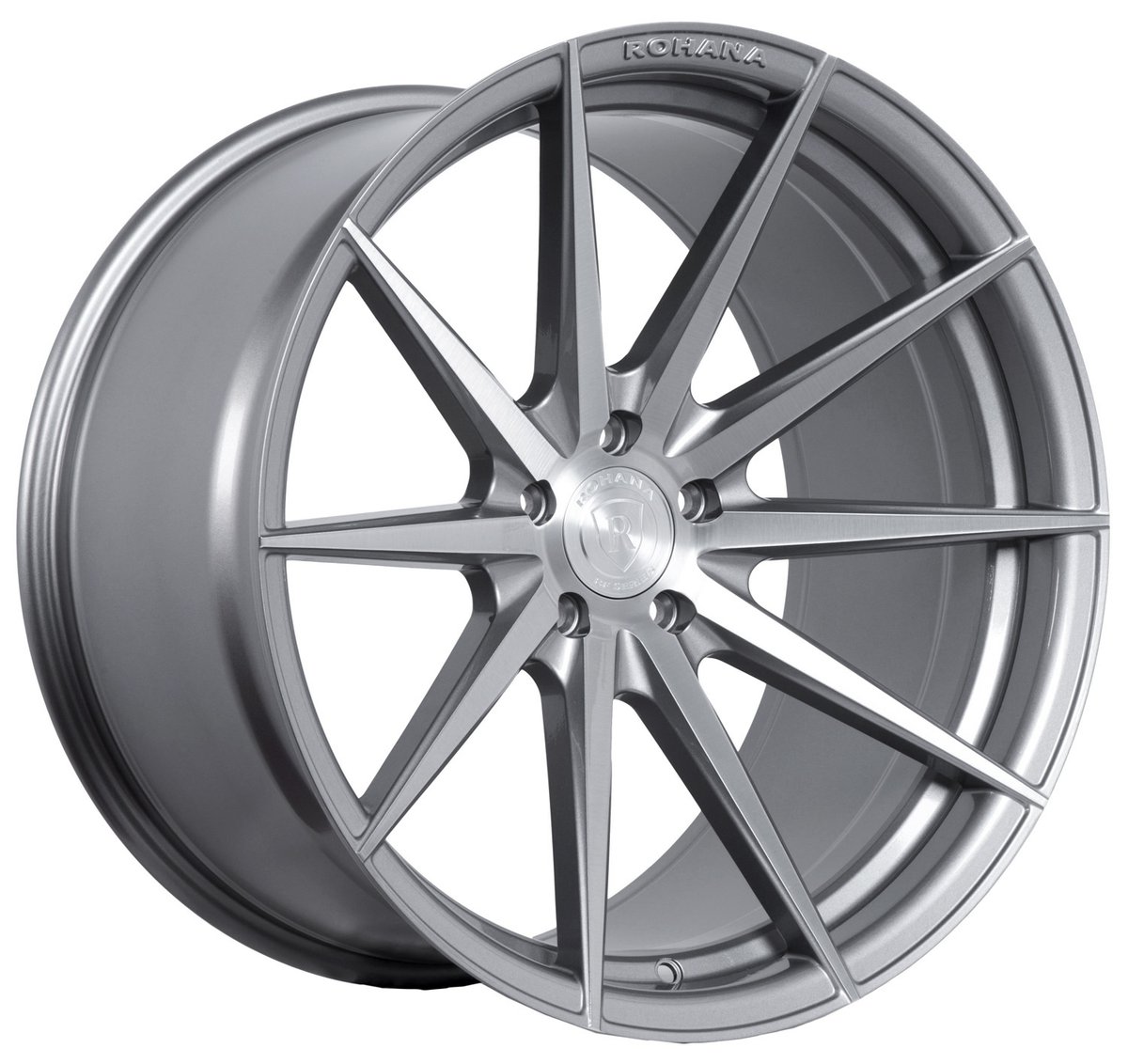 Rohana RFX1 Brushed Titanium Wheels | Element Wheels