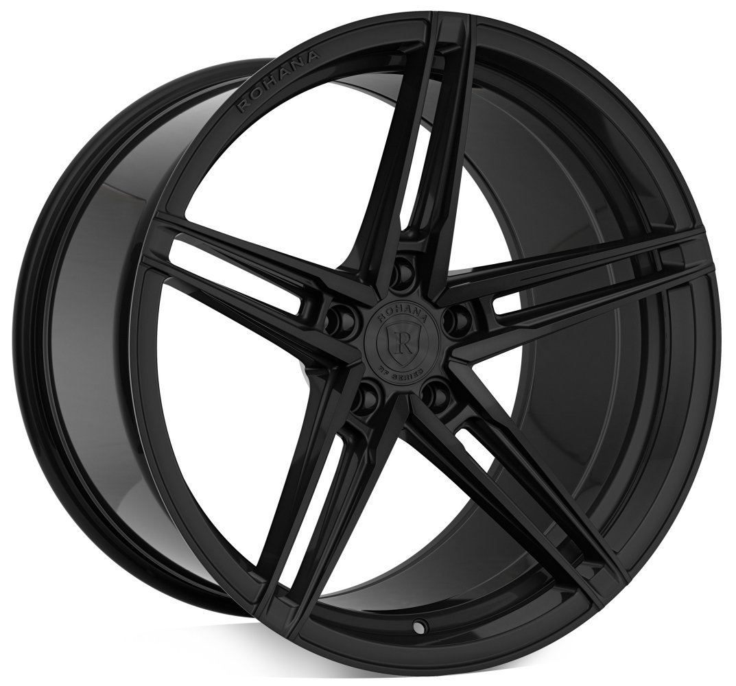 clearance - no returns) 20x11 rohana rfx15 gloss black (cross