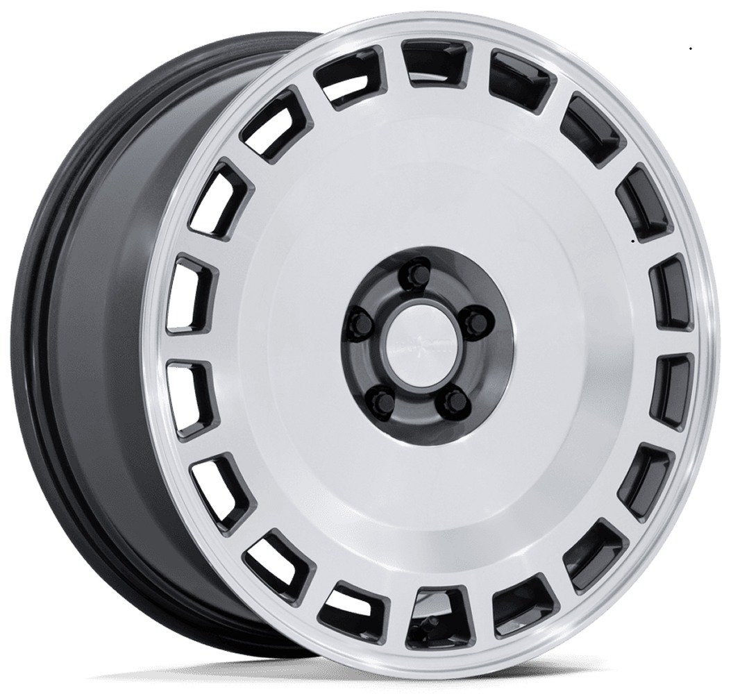 18x9.5 rotiform zbf anthracite machined rc213 5x120 38mm Wheels