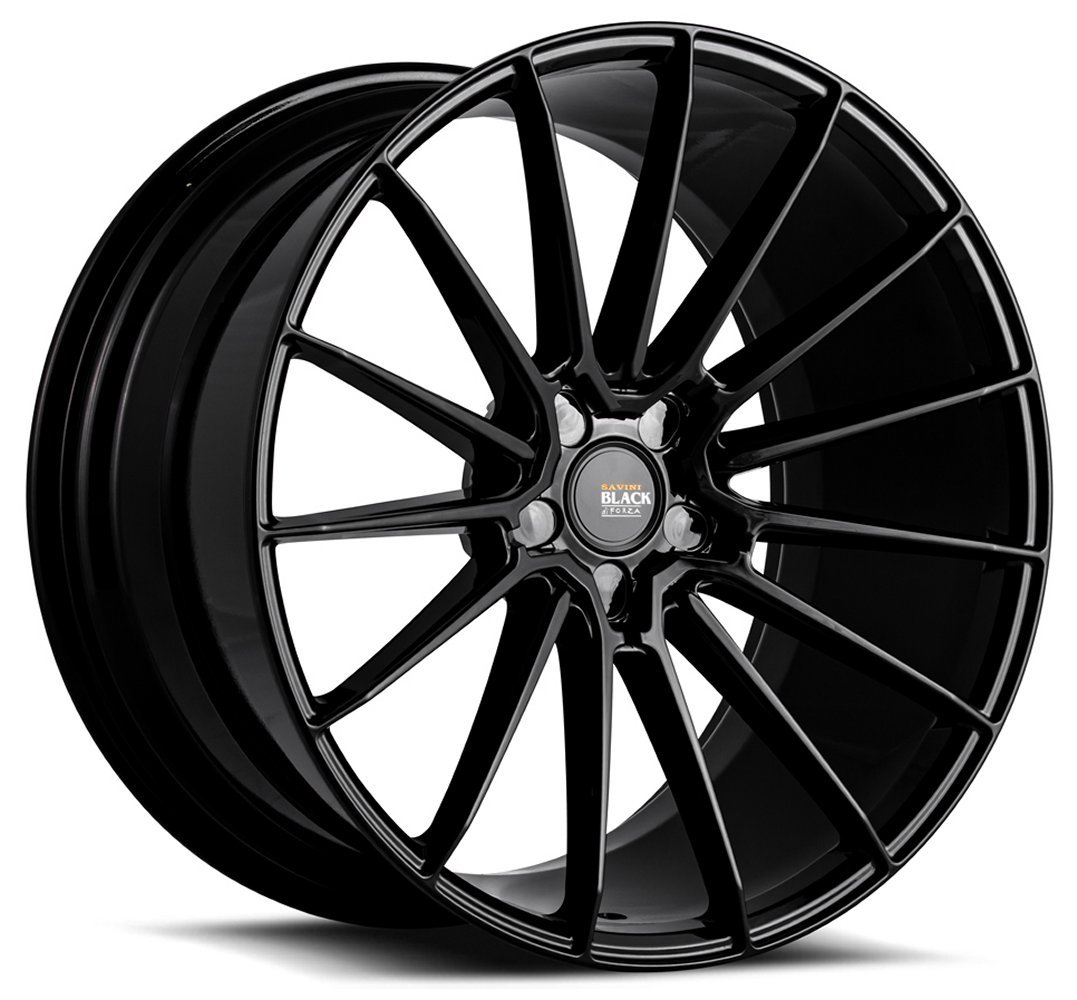 20x8.5 savini black di forza bm16 gloss black (custom) Wheels