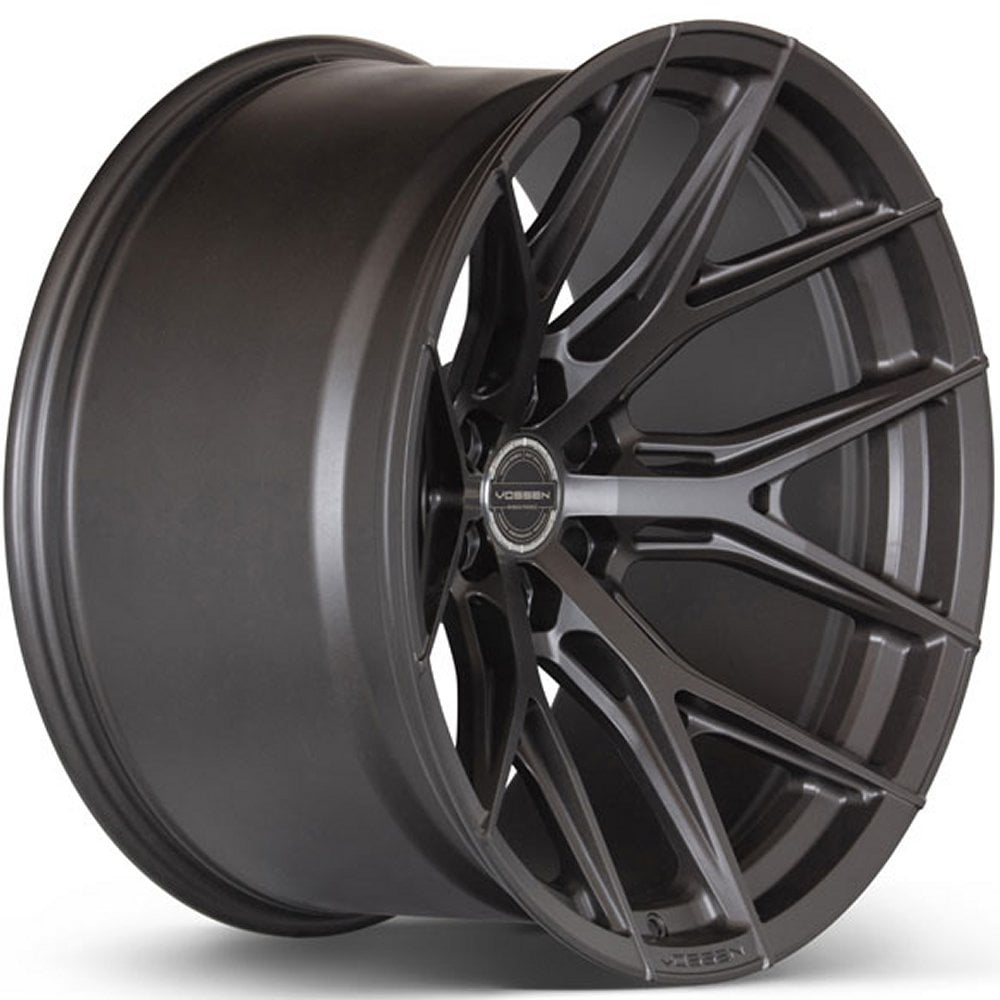 22x10 vossen hf6-4 matte gunmetal (6-lug) (hybrid forged) (super