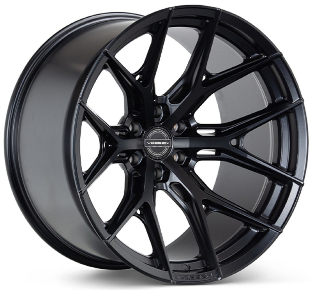 22x10 vossen hf6-4 gloss black (6-lug) (hybrid forged) (super deep