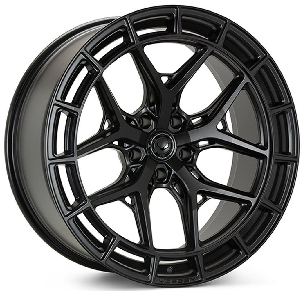 21x9 vossen hfx-1 satin black (5-lug) (custom) Wheels | Element Wheels