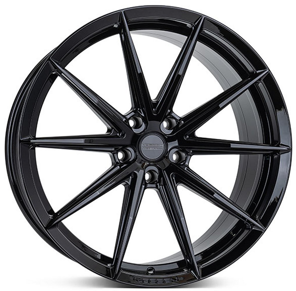 うる(5/10まで) 19x9.5 vossen hfx-2 gloss black (5-lug) 5x120 38mm Wheels