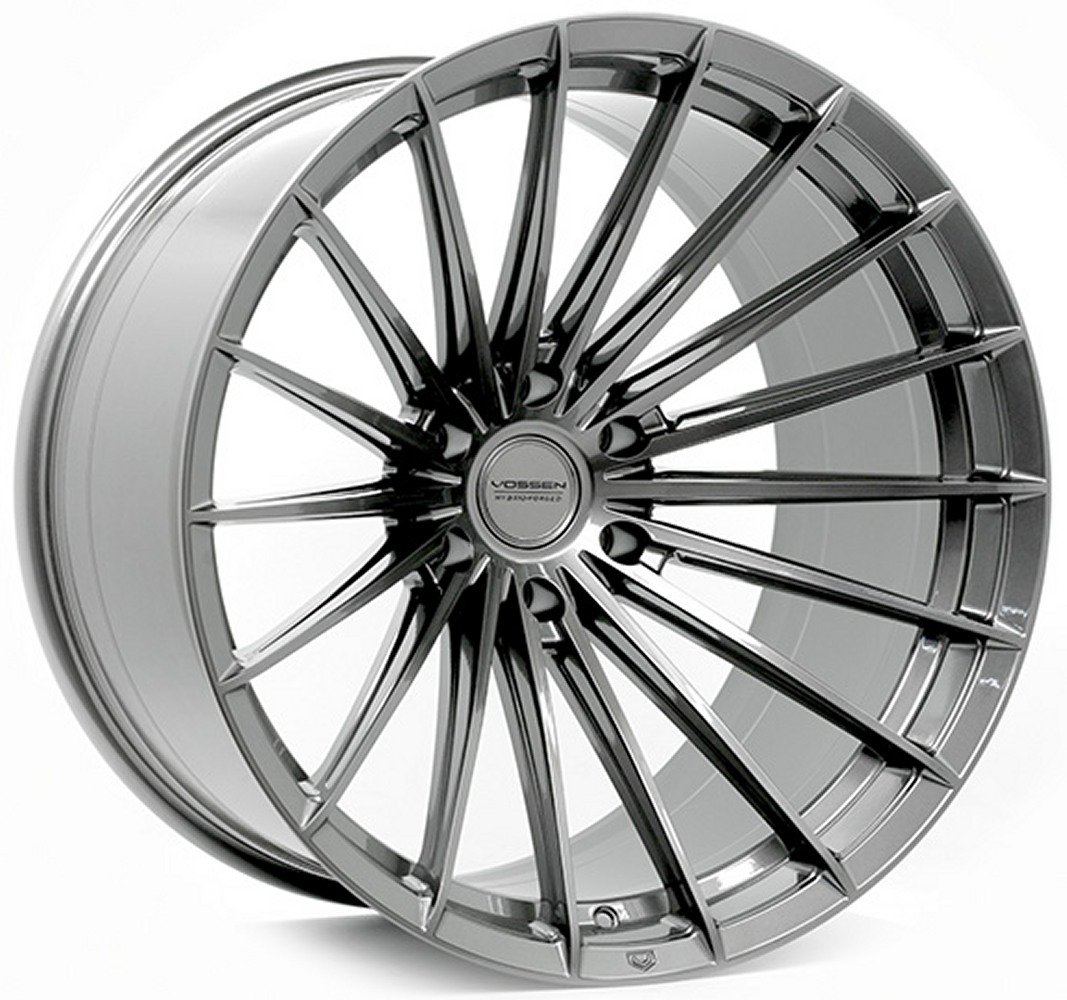 24x10 vossen hfx-4 gloss gunmetal (6-lug) 6x139.7/5.5 25mm Wheels
