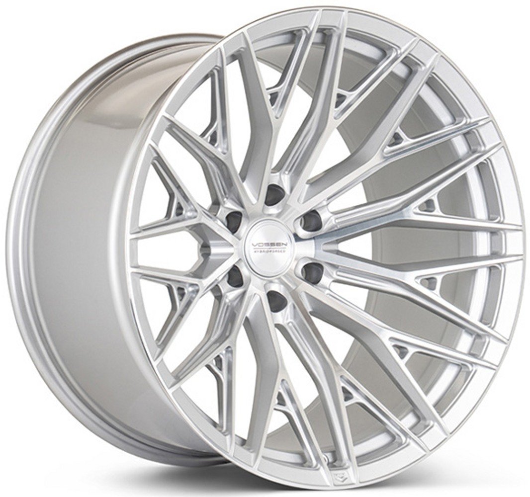 20x9.5 vossen hfx-6 silver polished (hybrid forged) 6x135 15mm
