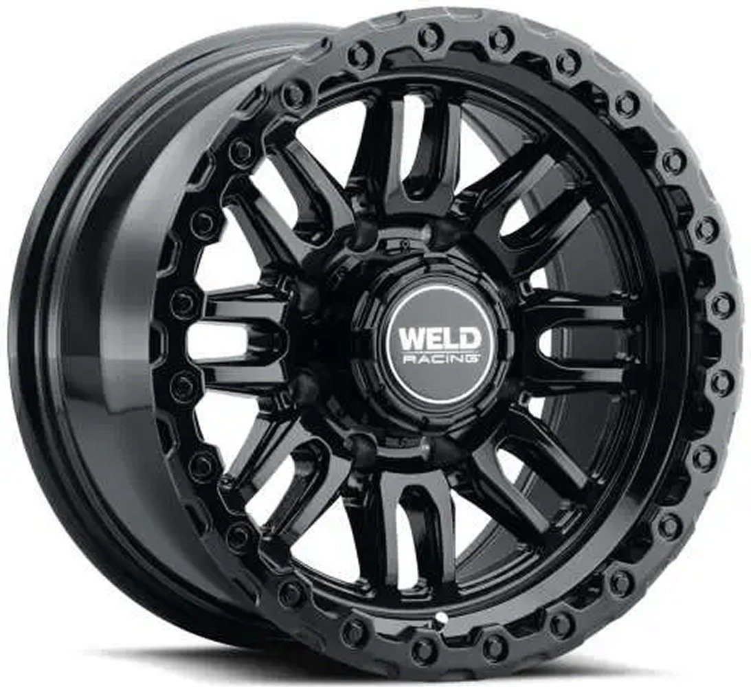 17x9 weld off-road swift w184 gloss black 8x180 -12mm Wheels