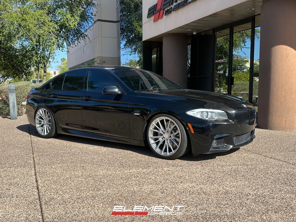 20 inch Variant Rian Raw Milled on a 2011 BMW 535i