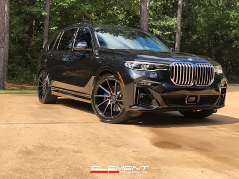 22x10.5 Savini Black Di Forza BM15 on 2019 BMW X7 Msport