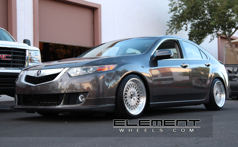 Avant Garde M220 Silver Machined Wheels on 2009 Acura TSX w/ Specs