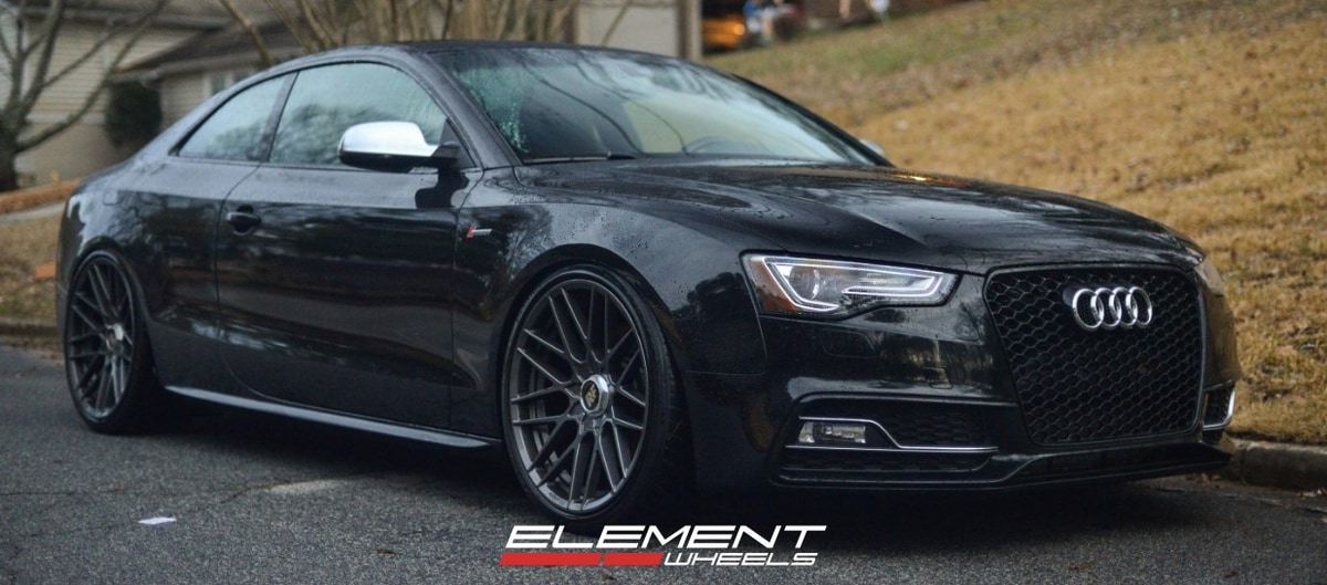 20 Inch Rotiform RSE Matte Anthracite R141 on a 2013 Audi S5