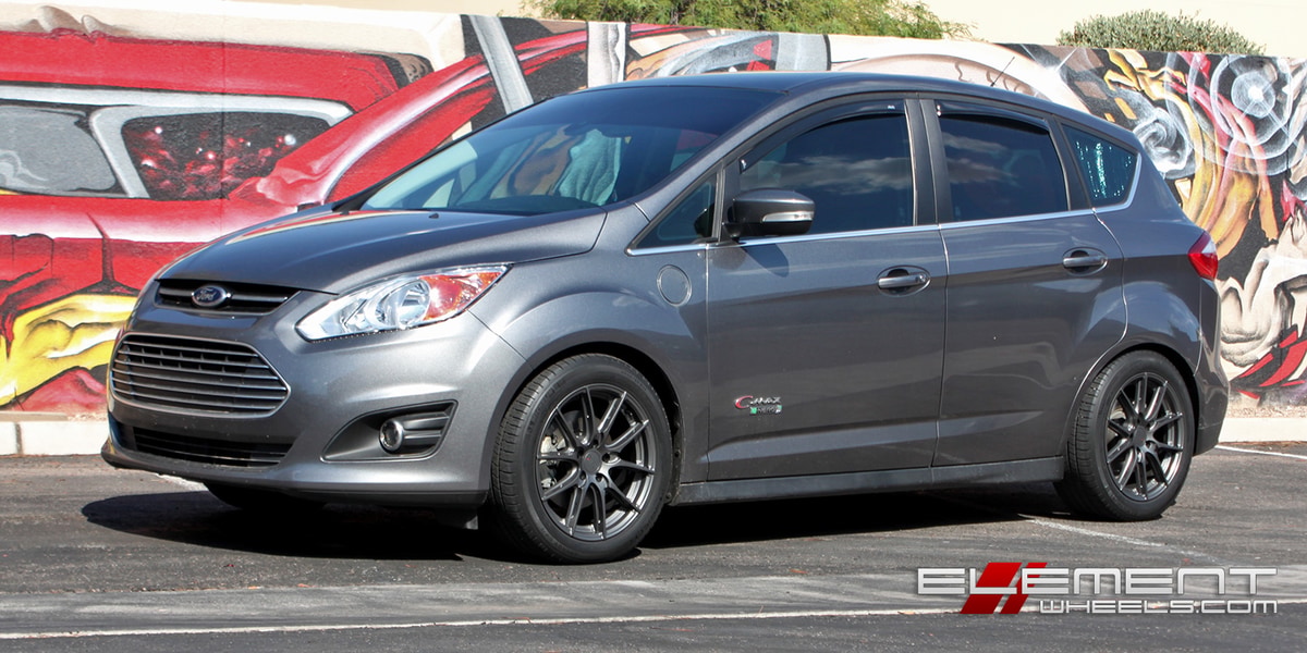17x8 TSW Sprint Gloss Gunmetal on a 2013 Ford C-Max w/ Specs