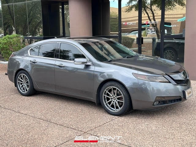 18 Inch Konig Ovsersteer in Opal on a 2009 Acura TL