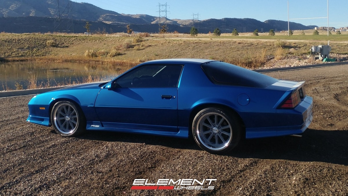 18x8 | 18x9.5 Staggered American Racing Wheels on 1982-1992 Chevrolet Camaro