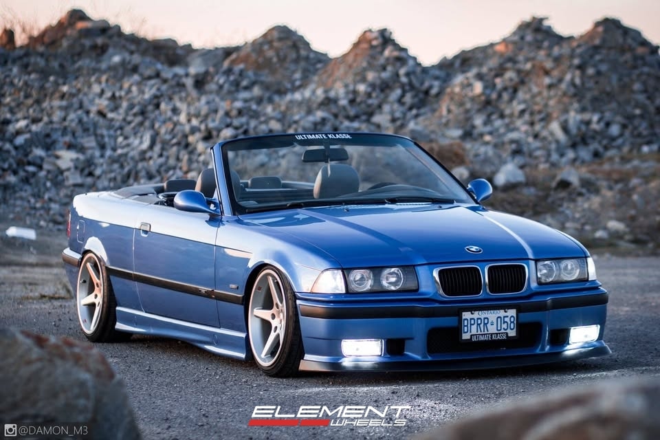 17x8.5 on 1994-2000 BMW M3