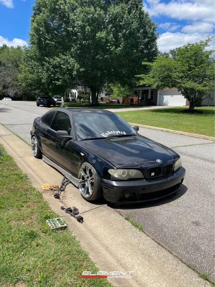 18x8.5 | 18x9 Staggered Kansei Neo on 1999-2005 BMW 3 Series