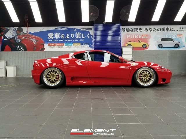 19x9 | 19x11.5 Staggered on 1999-2005 Ferrari 360