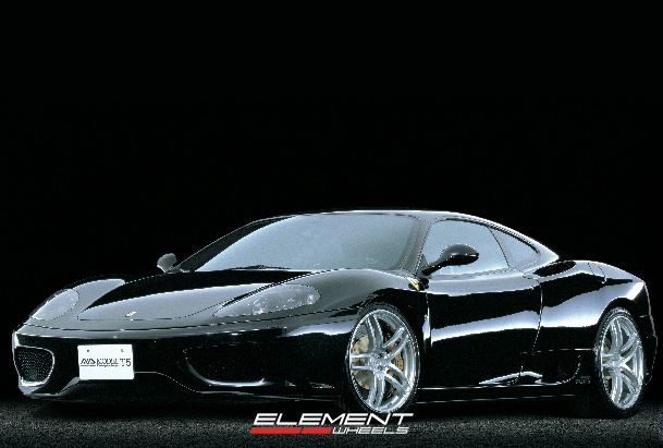 18x8 | 19x10 Staggered on 1999-2005 Ferrari 360