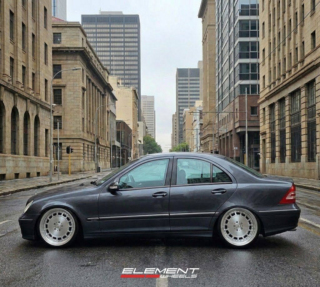 17x8.5 on 2001-2007 Mercedes Benz C Class Sedan