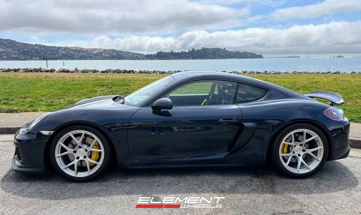 19x9 | 19x10.5 Staggered on 2005-2012 Porsche Cayman 987