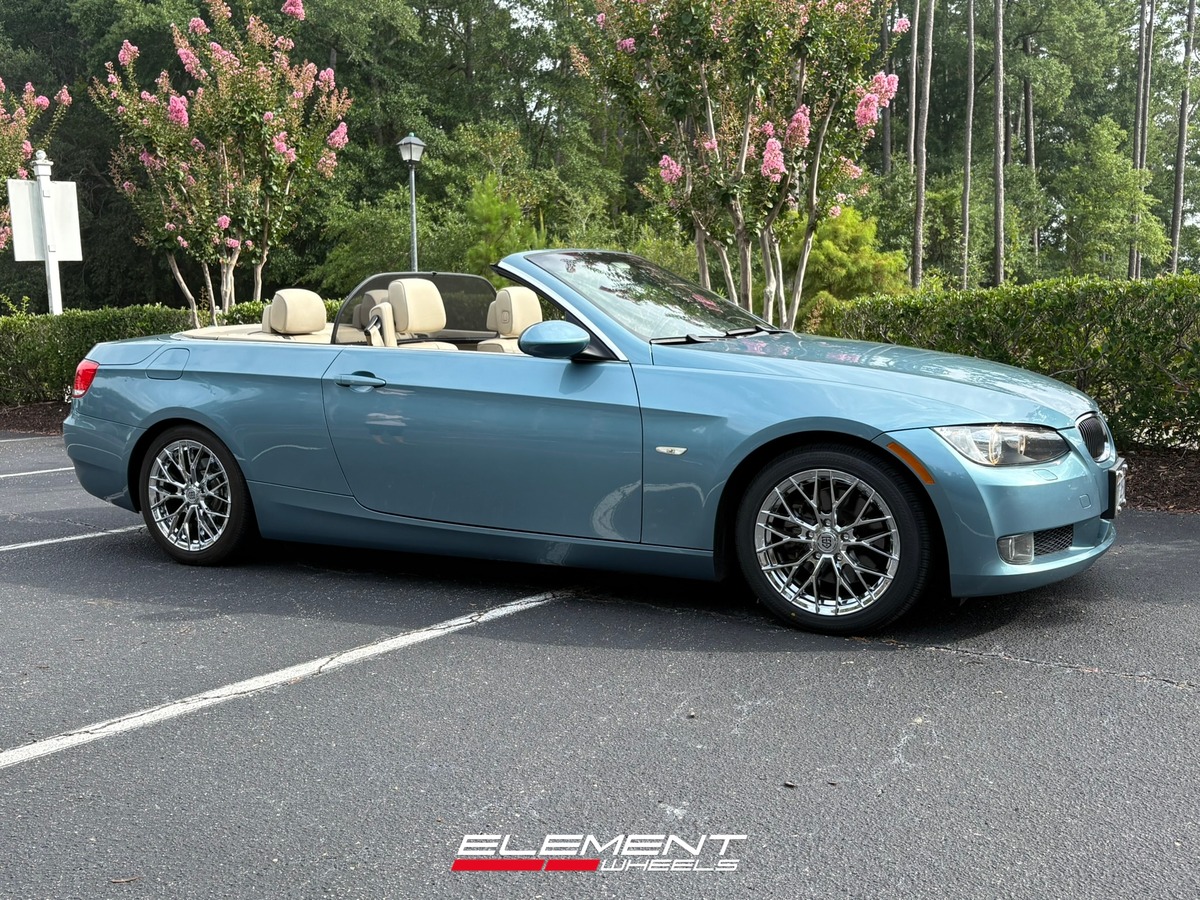 17x7.5 TIS Motorsports 505C Chrome on 2007-2013 BMW 3 Series Coupe