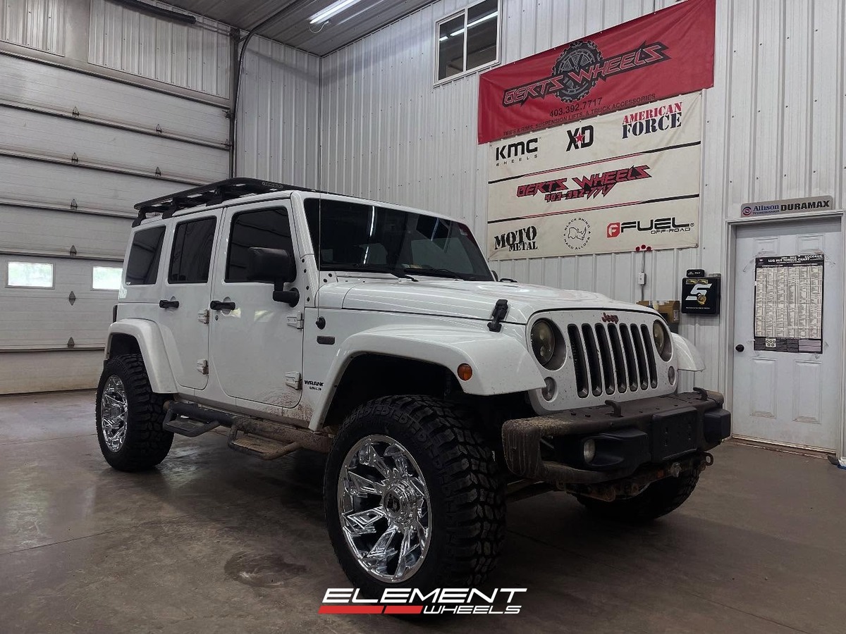 20x10 on 2007-2018 Jeep Wrangler JK