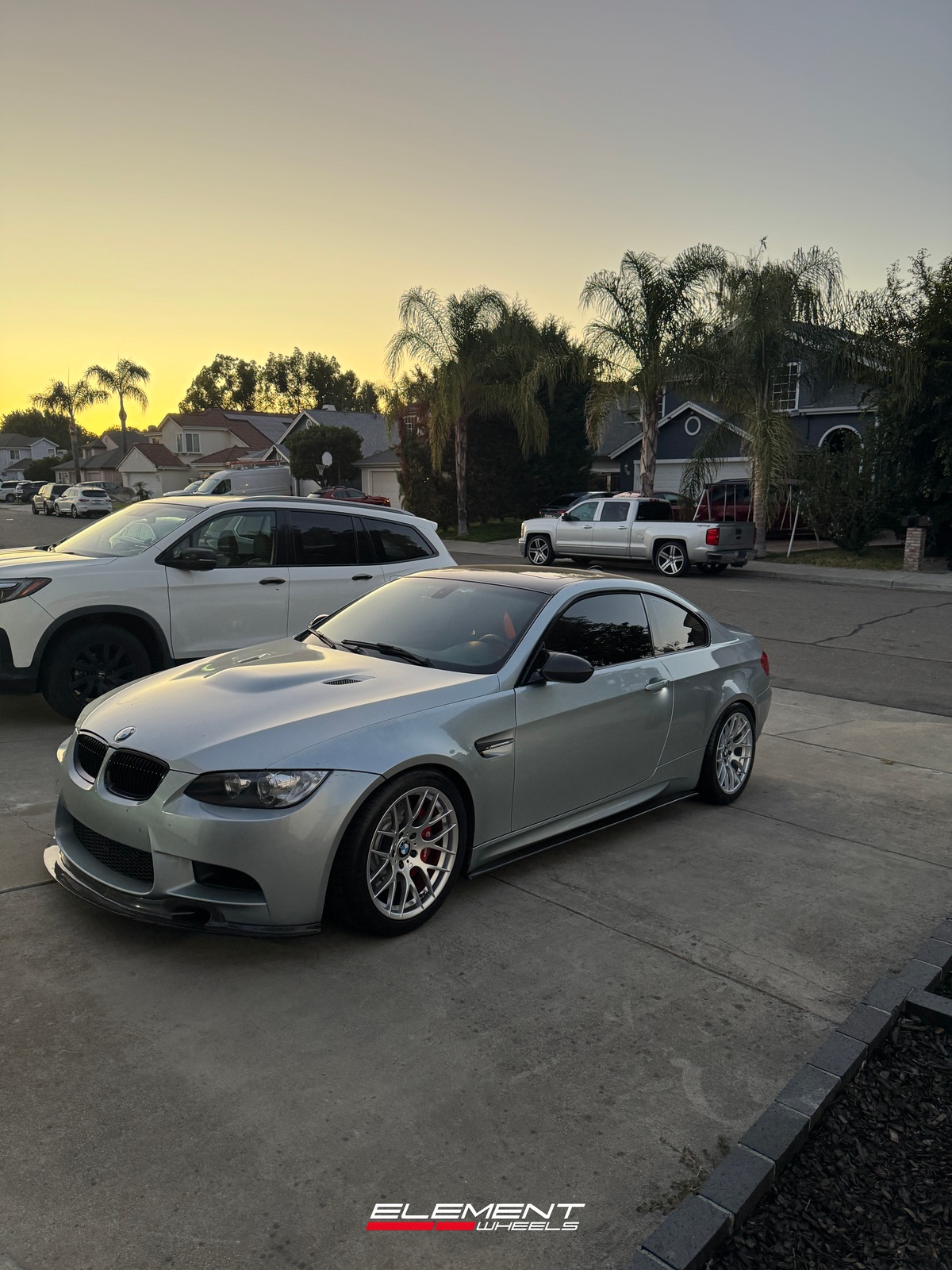 18x9.5 Avant Garde M359 Hyper Silver on 2008-2013 BMW M3