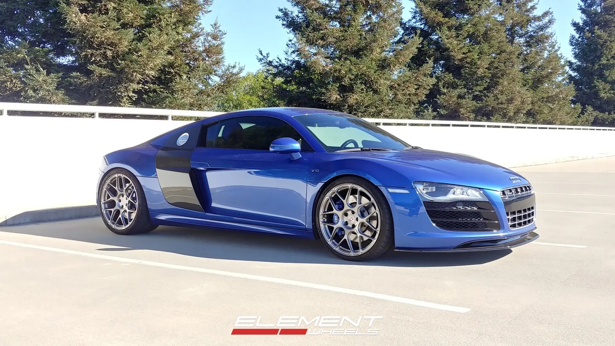 20x9 | 20x12 Staggered HRE Wheels on 2008-2015 Audi R8