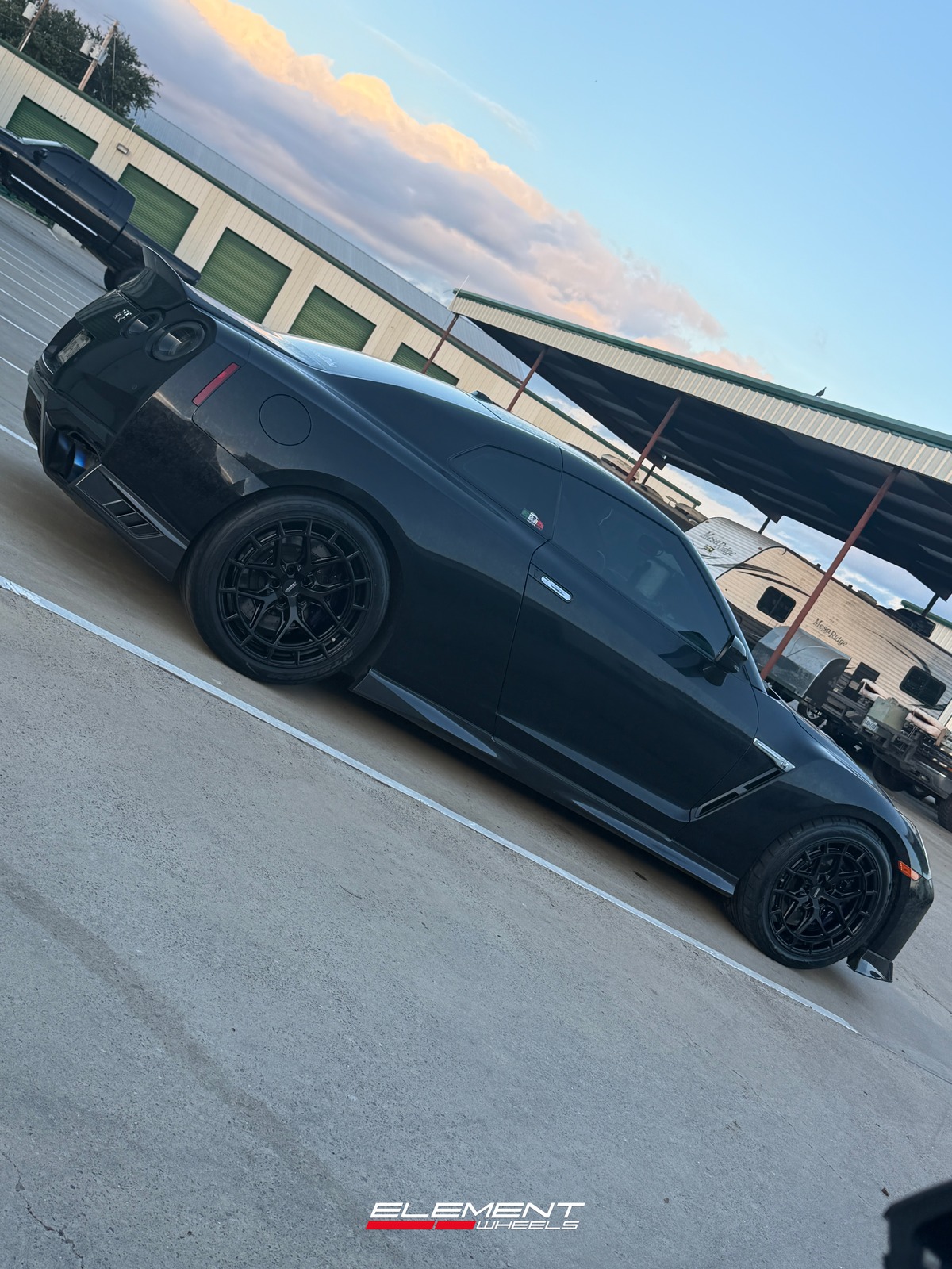 20x10 | 20x12 Staggered Vossen HFX-1 Satin Black (Hybrid Forged) on 2009-2024 Nissan GT-R