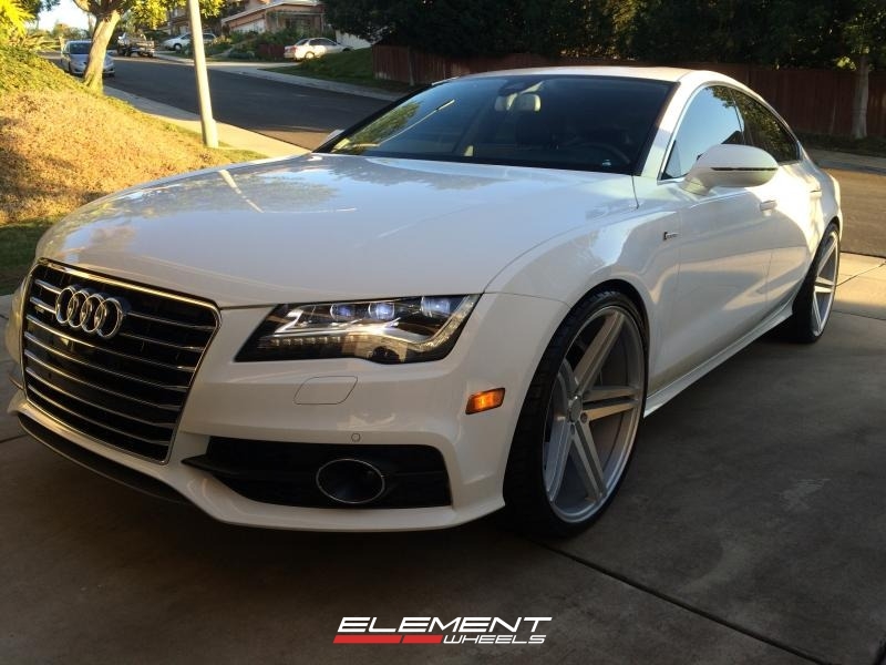 22x10.5 Versus Wheels on 2011-2018 Audi A7