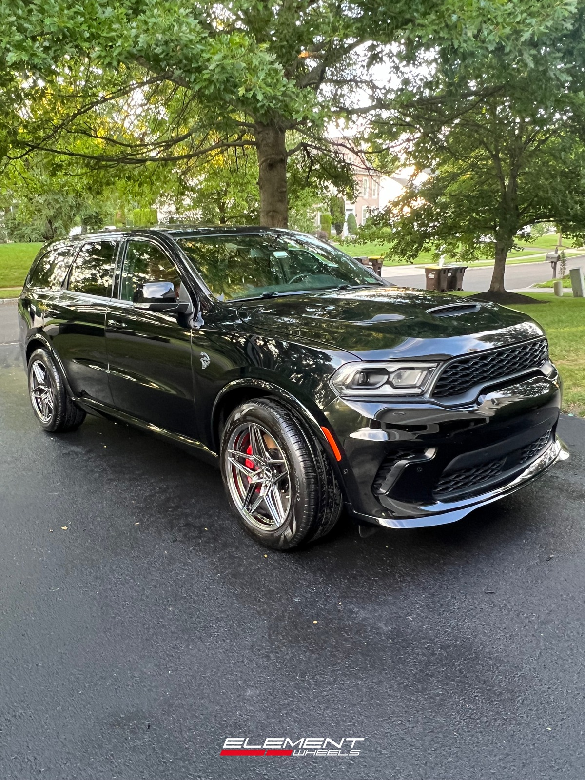 20x10 Element Forged SF-7 Black Chrome PVD (Full Forged) on 2011-2025 Dodge Durango Hellcat