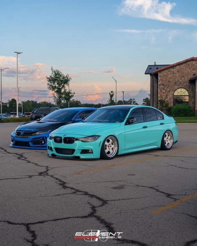 19x9.5 on 2012-2018 BMW 3 Series