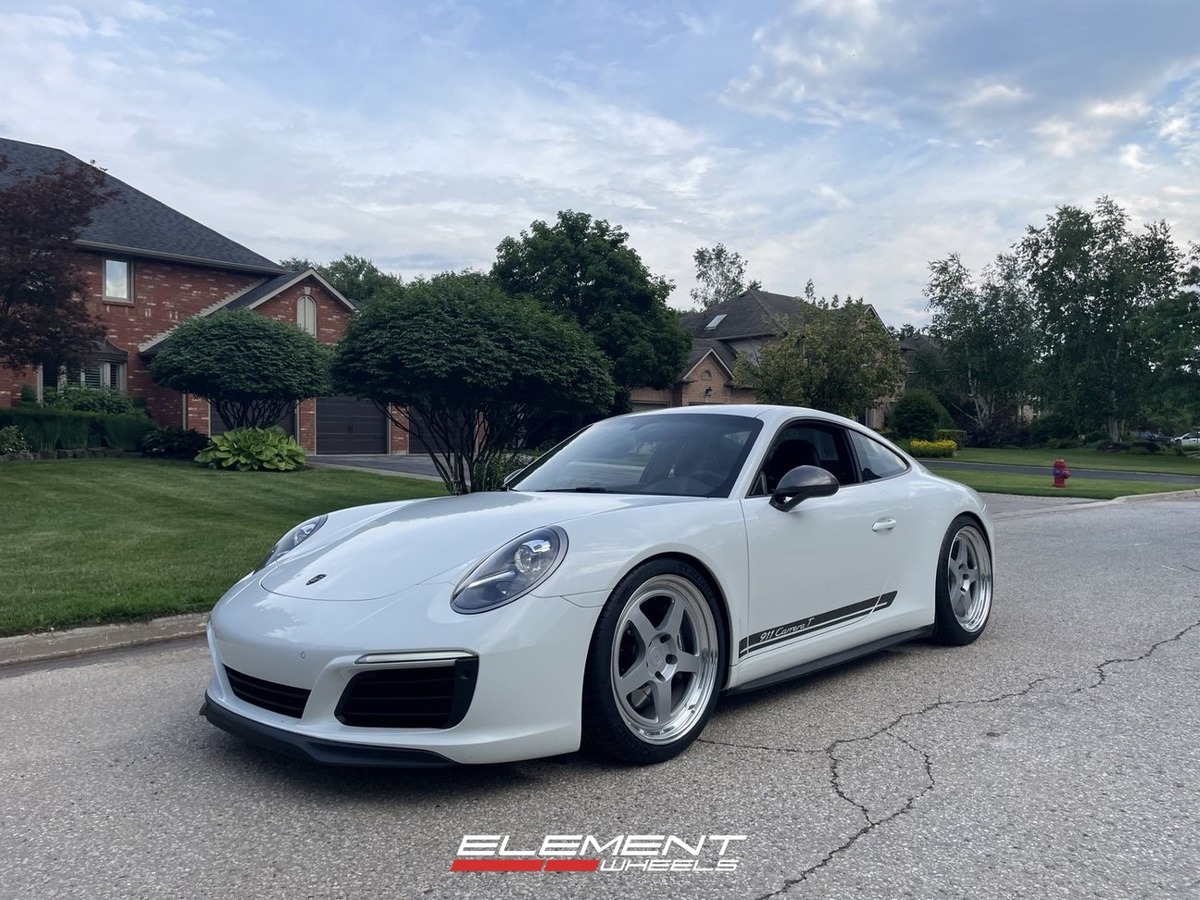 20x9 | 20x12 Staggered on 2013-2019 Porsche 911 Carrera 991 Base/S