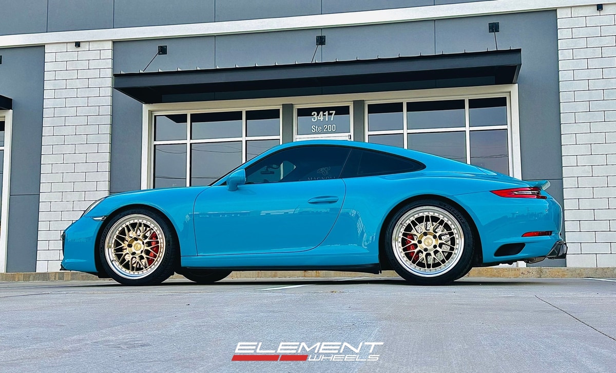 20x9 | 20x12 Staggered on 2013-2019 Porsche 911 Carrera 991 Base/S