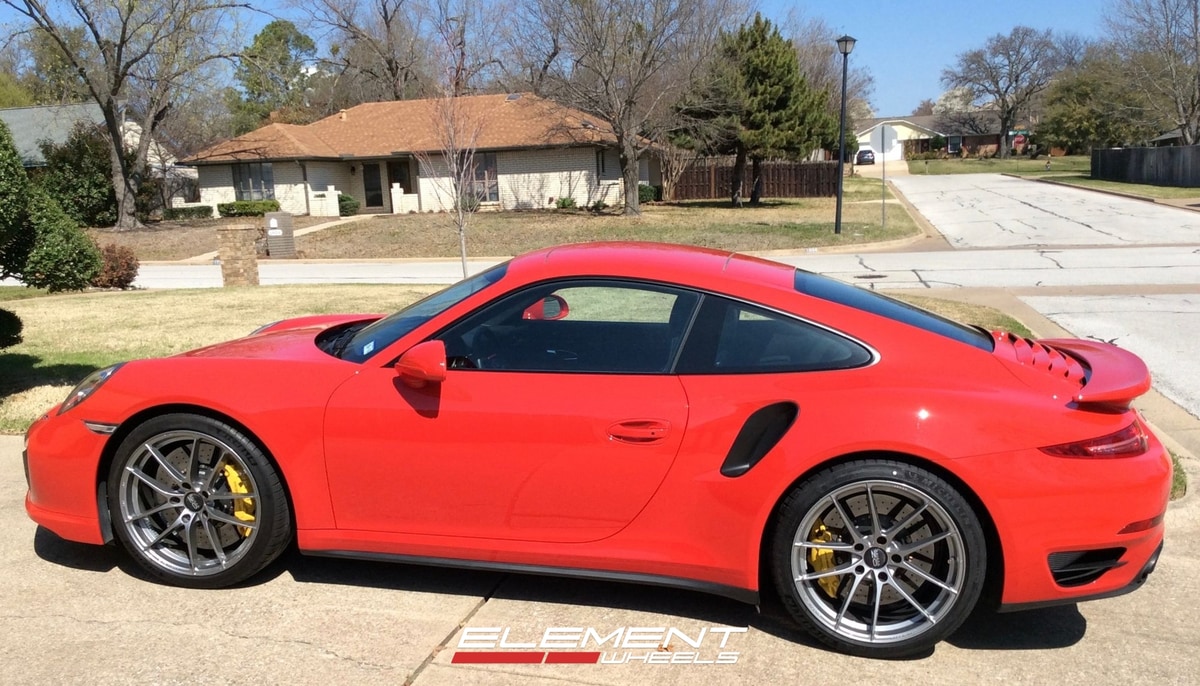 20x9 | 20x12 Staggered on 2013-2019 Porsche 911 Carrera 991 Turbo/4/4S/GTS/Targa