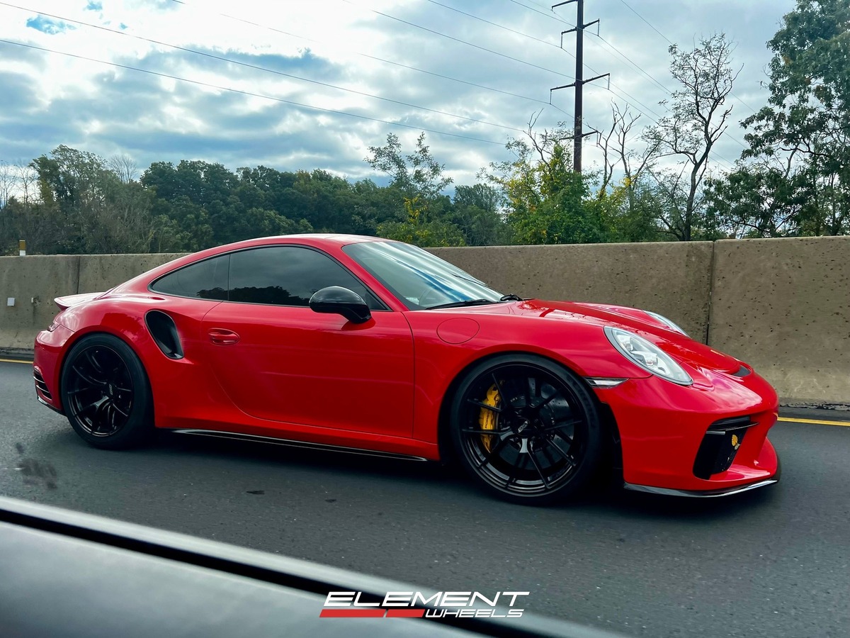 20x9 | 19x12 Staggered on 2013-2019 Porsche 911 Carrera 991 Turbo/4/4S/GTS/Targa