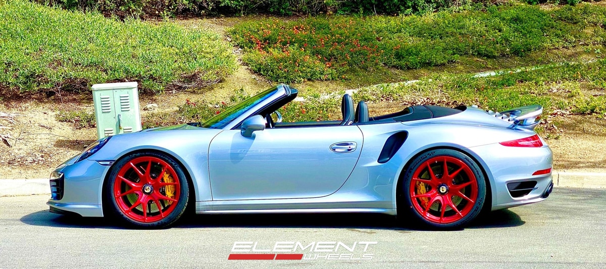 20x9.5 | 20x12.5 Staggered on 2013-2019 Porsche 911 Carrera 991 Turbo/4/4S/GTS/Targa