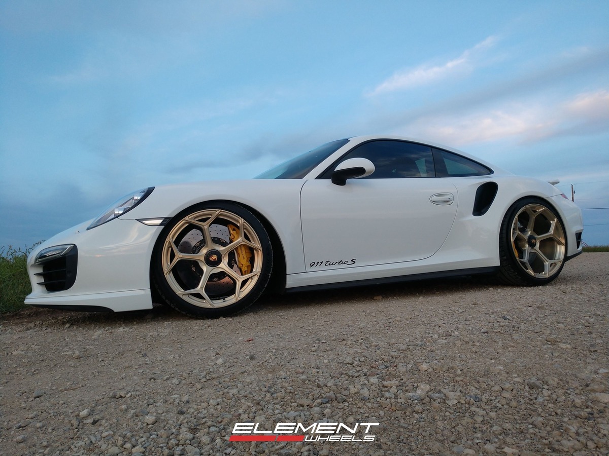 20x9.5 | 21x12.5 Staggered on 2013-2019 Porsche 911 Carrera 991 Turbo/4/4S/GTS/Targa