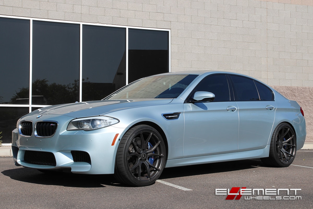 21 inch Staggered Vorsteiner VFF103 on 2013 BMW M5 w/ Specs