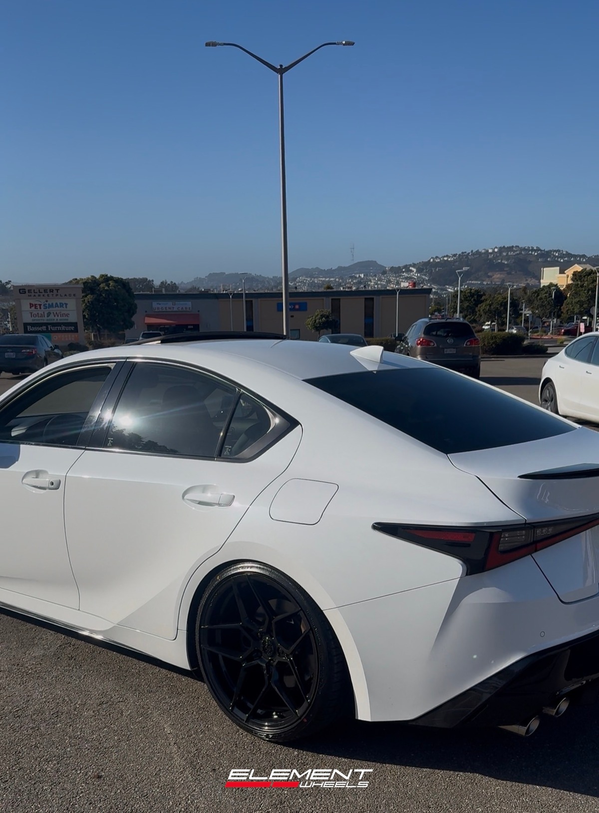 20x9 | 20x10 Staggered Rohana RFX11 Gloss Black (Cross Forged) on 2014-2025 Lexus IS 500 F Sport RWD