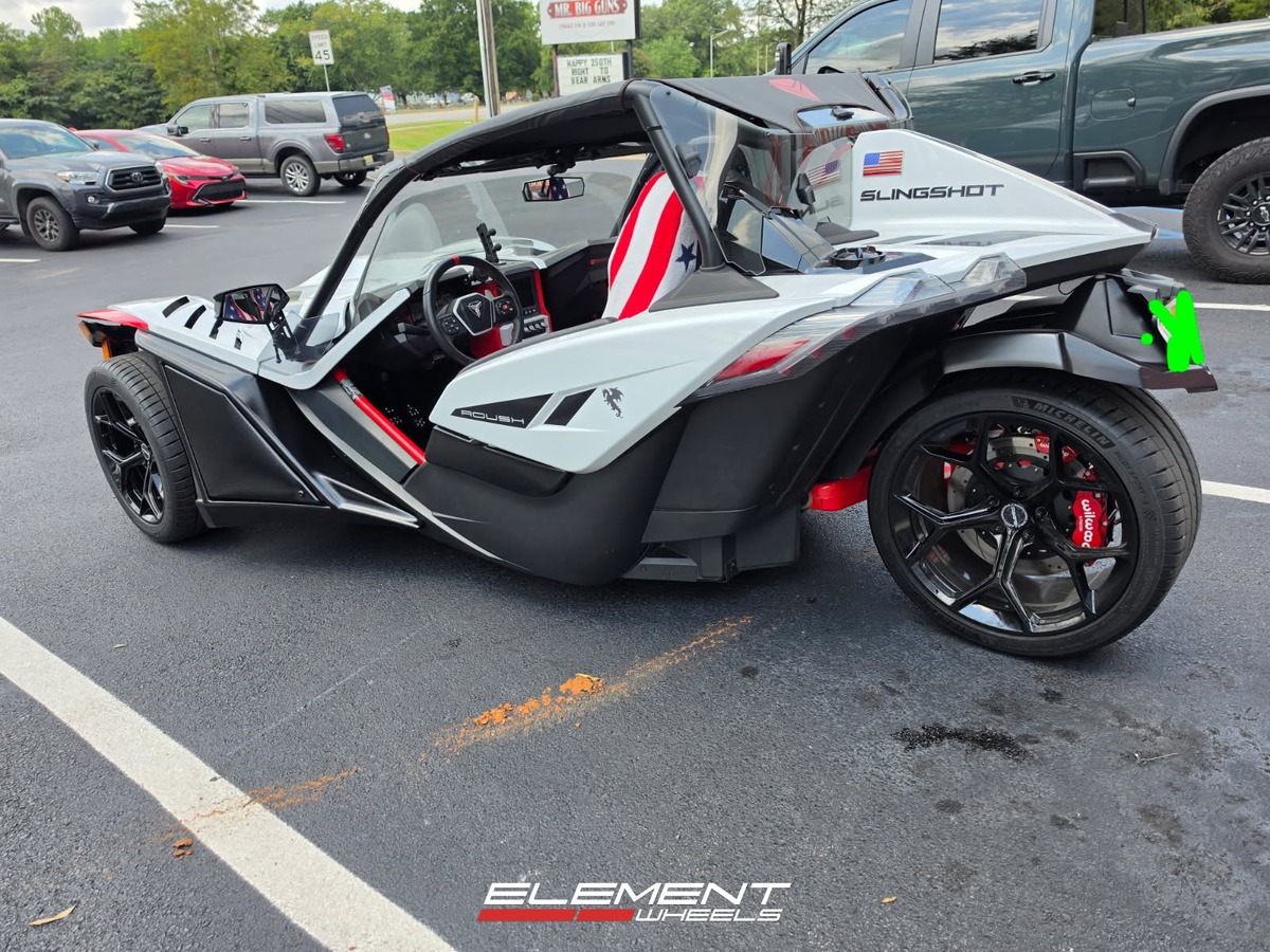 18x9 | 20x11 Staggered Element Forged SF-10 on 2014-2025 Polaris Slingshot
