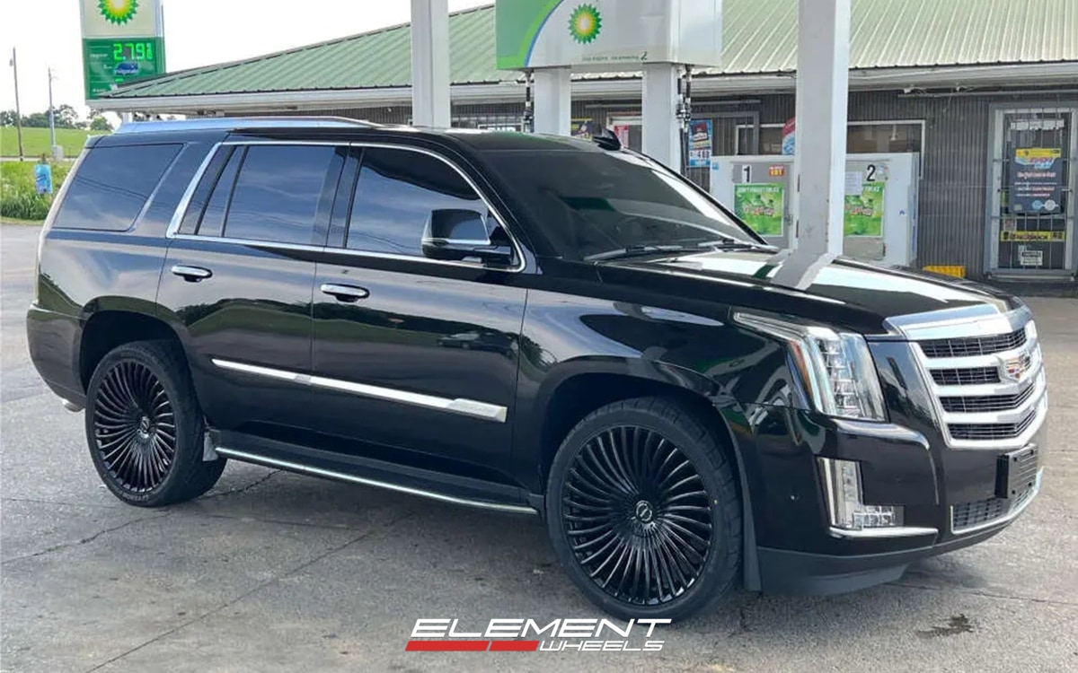 24x9.5 on 2015-2020 Cadillac Escalade